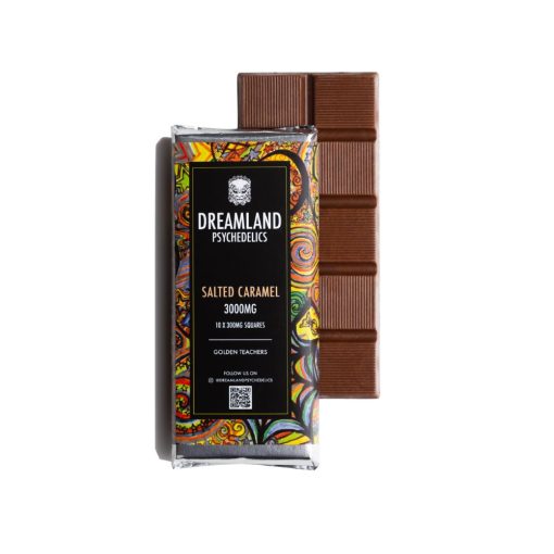 Salted Caramel Chocolate Bar 3000mg for sale